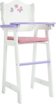Teamson Kids Kinderstoeltje Voor Babypoppen - Accessoires Voor Poppen - Kinderspeelgoed - Purper/Wit