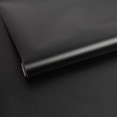dc-fix - Feuille de décoration autocollante - Uni noir - 67,5x200 cm