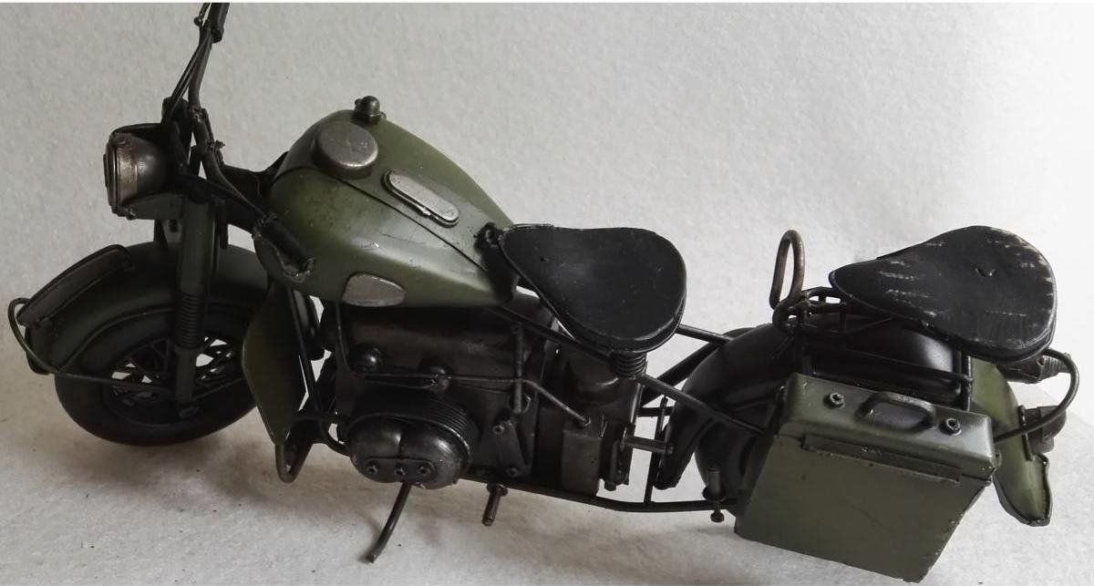 MadDeco Blikken leger motor munitie kist -legermotor