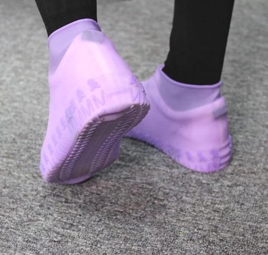 PAARSE siliconen schoencover-Maat M-PAARSE overschoenen-schoenbescherming  tegen regen... | bol.com