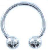 Circular Barbell piercing - 12 mm