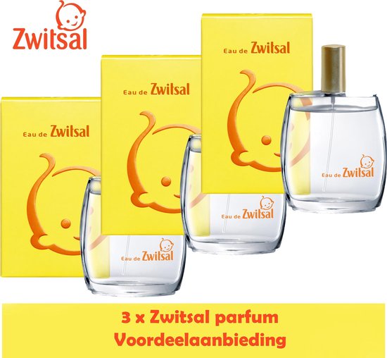 spreiding Optimisme peddelen Zwitsal Parfum Eau de Zwitsal 3 stuks Voordeelverpakking | bol.com