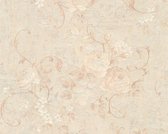 KLASSIEK BLOEMEN BEHANG - Beige Bruin Goud - AS Creation Romantico