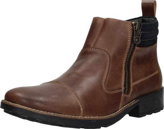 Rieker heren laars midden bruin - Olthuis Schoenen