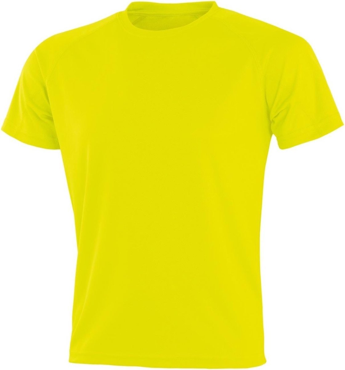 Senvi Sports Performance T-Shirt- Fluoriserend Geel - 3XL - Unisex