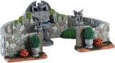 Lemax - Grey Gargoyle Gardens - Set Of 6