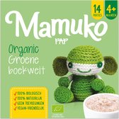Mamuko biologische pap 4+ mnd. - groene boekweit (4 x 240 gr.)