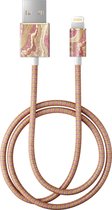 iDeal of Sweden Charge and Sync Lightning Fashion Cable 1m Golden Blush Marble