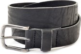 Kidzzbelts Jongenskinderriem Jeans 2004 - Zwart - 75 cm