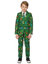 Kerstpak | Groen Kerstversieringen Kerstmis | Jongen | Maat XL| Kerst | Verkleedkleding