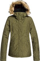 Roxy Jet Ski Solid Dames Ski jas - Ivy Green - Maat M