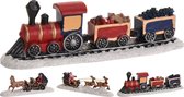 Kerstdorp - Kersthuis - Kerstdorp figuurtjes - Kerstdorp poppetjes - Set van 3 stuks