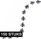 Halloween - 150x Plastic mieren van 1,5 cm - Halloween/horror decoratie/versiering - Insecten/mieren