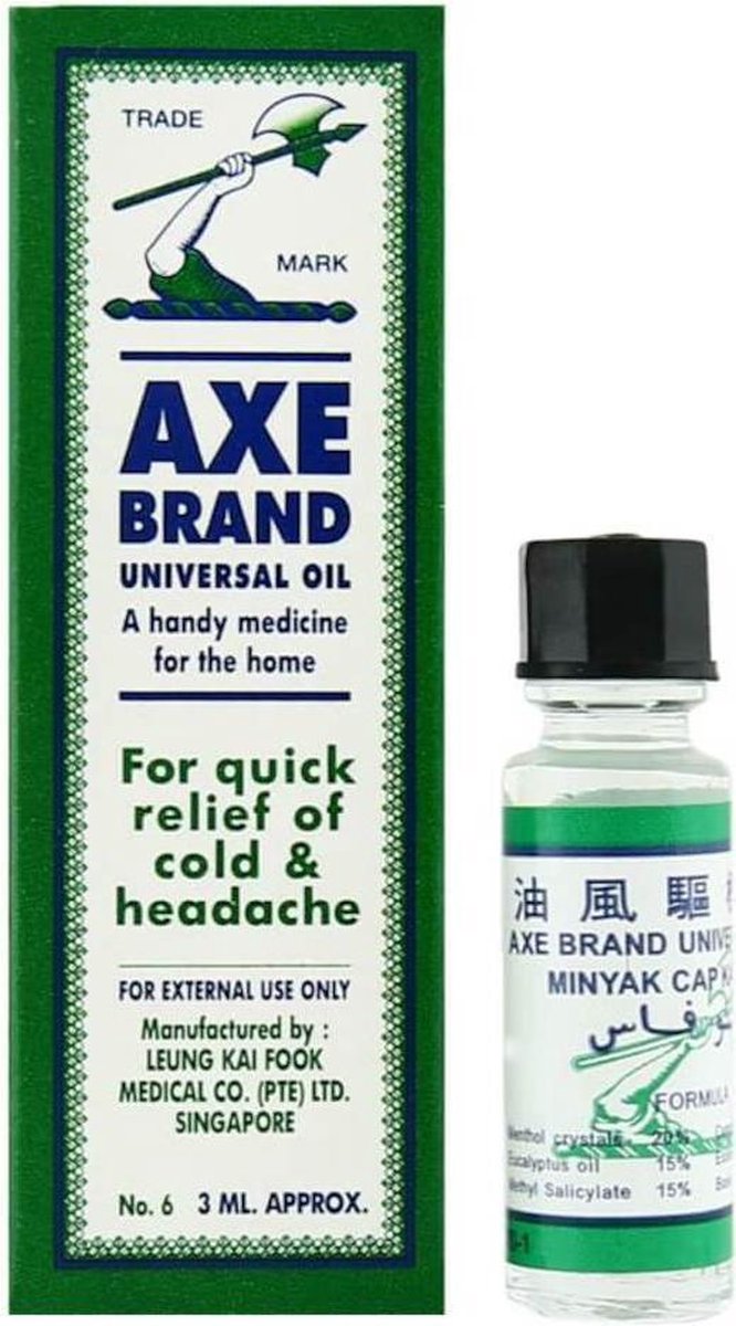 Emotie dikte Wreedheid Axe brand universal oil 3 ml | bol.com