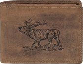 Greenburry - Vintage Animal wallet - stag - men - brown