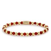 Rebel&Rose armband - Mix Amazing Grace - 4mm - yellow gold plated