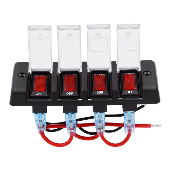 12V 1-5 Bende Universele Tuimelschakelaar Paneel U... – Vicedeal