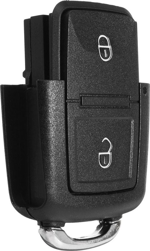 2 Knop Afstandsbediening Sleutelhanger Case Shell Batterijkits Voor VW Golf  Passat... | bol.com