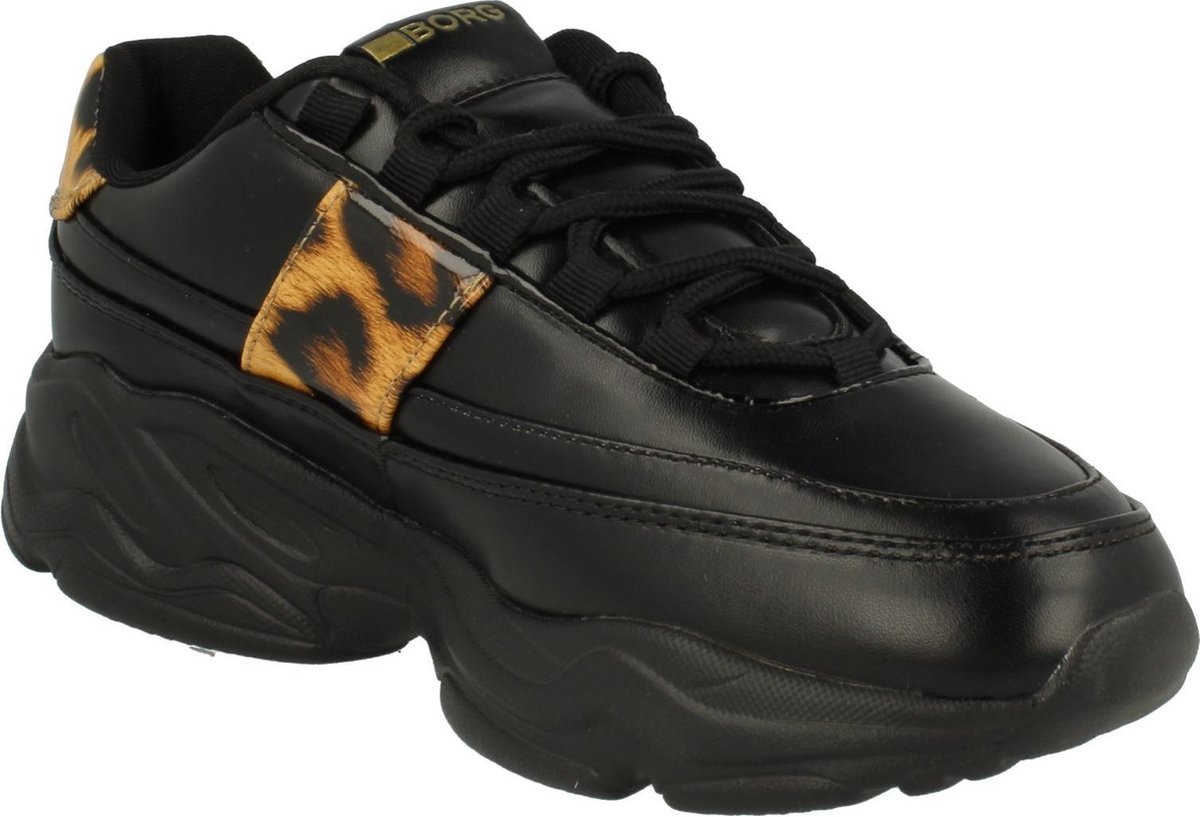 Björn Borg - Dames Sneakers X310 Low Leo W - Zwart - Maat 36 | bol.com