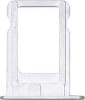 iPhone 5S SIM Card Tray - Wit / Zilver - OEM Kwaliteit