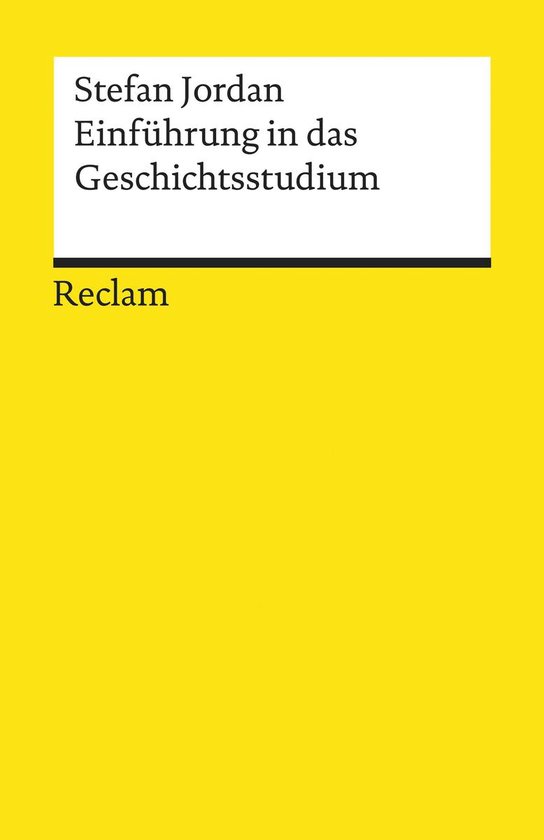 Reclams Universal-Bibliothek - Einführung in das Geschichts ... - cover