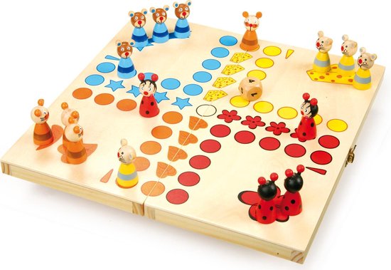 Afbeelding van het spel Dieren ludo bordspel - Dierenfiguren