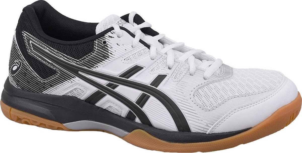 Asics gel rocket on sale 9 zwart