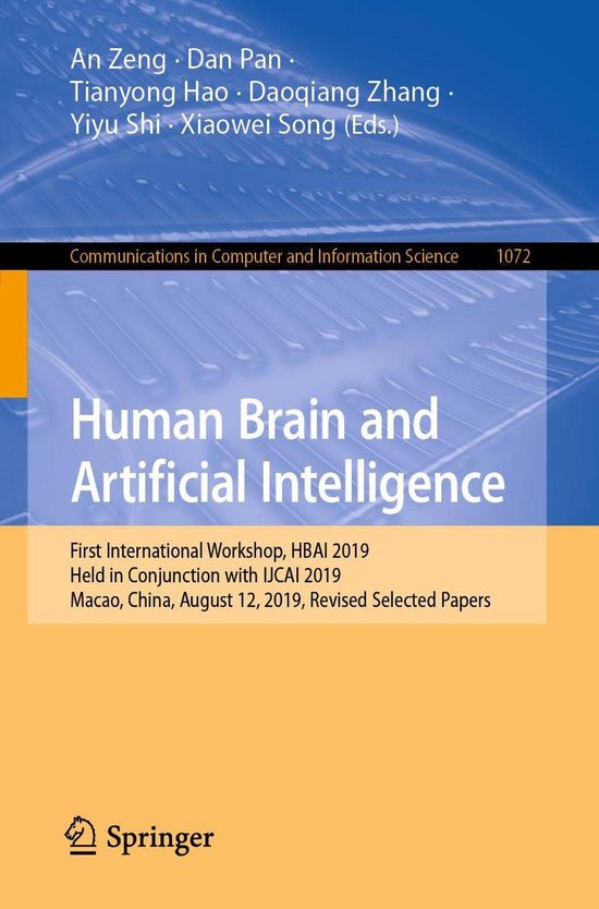 Springer Nature Proceedings Computer Science - Human Brain a ... - cover