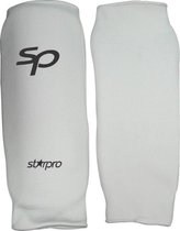 Elastische scheenbeschermers Starpro SP | wit, blauw of rood - Product Kleur: Rood / Product Maat: S