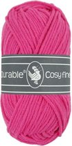 Durable Cosy Fine - acryl en katoen garen - neon pink, fel roze 1786 - 5 bollen