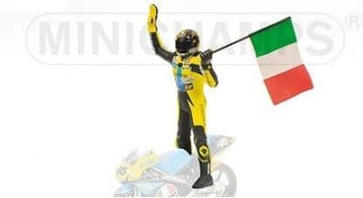Valentino Rossi GP 125 フィギュア 1996年 1/12 Scale Motogp Rider Figurine Valentino Rossi riding 1996
