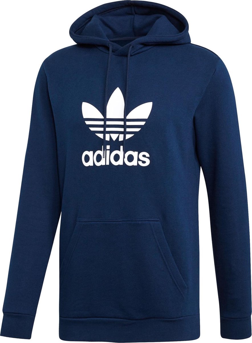 adidas Originals Trefoil Hoodie Heren Collegiate Navy/White Maat XL