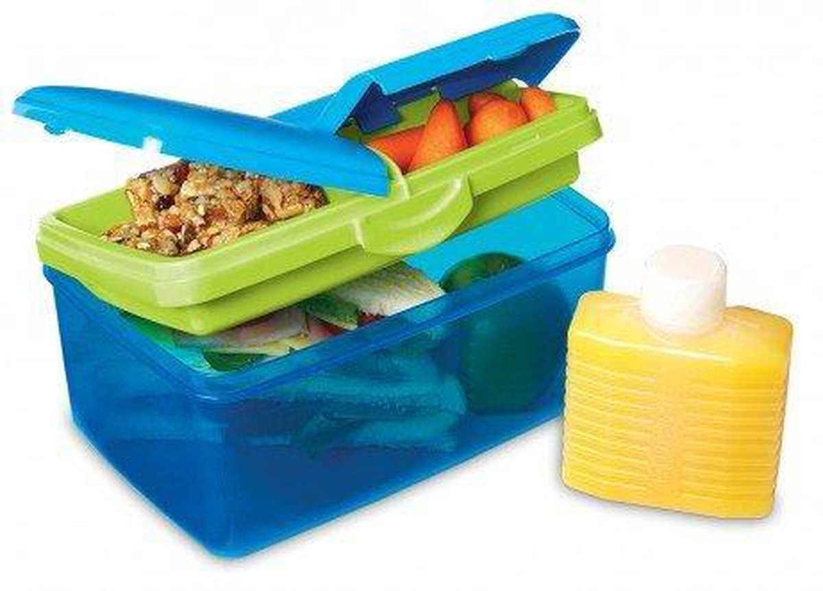 Sistema Quaddie Lunch Box 2L price in Bahrain, Buy Sistema Quaddie Lunch Box  2L in Bahrain.