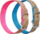 Collar cork pink 55 cm 30 mm