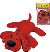 PATRICK knuffel hond rood 27 cm