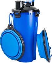 2-in-1 voer en drinkfles