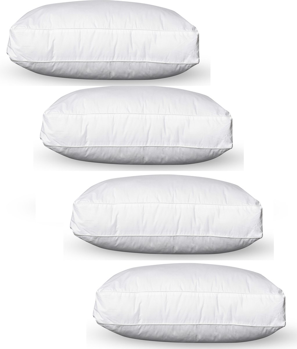 Swiss Sleep Box Kussen 50x60x10 cm set van 4 stuks