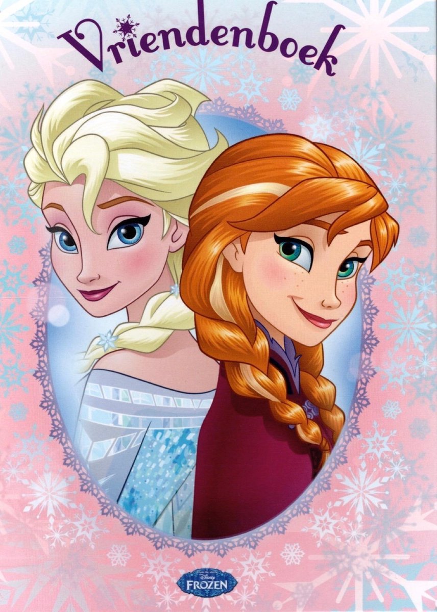 Vriendenboek Frozen - Anna en Elsa bol.com