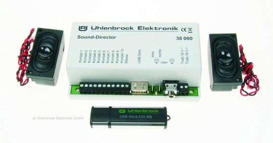Foto: Uhlenbrock 38000 sound director eigen opname kant en klare module