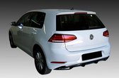 Motordrome Achterbumperskirt (Diffuser) passend voor Volkswagen Golf VII Facelift 2017- excl. GTi / R (ABS)