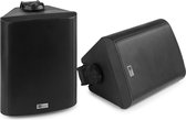 Speakerset, geschikt voor buiten - Power Dynamics BC50V zwarte speakerset voor 100V systemen en 8 Ohm - 120W