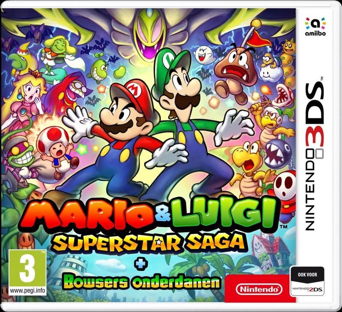 Mario and Luigi: SuperStar Saga + Bowser's Minions (3DS) - Nintendo