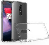 BMAX TPU hard case hoesje voor OnePlus 6 / Hard cover - Transparant