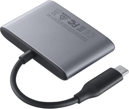 Samsung Multiport Adapter USB-C naar HDMI USB 3.1 en PD 3.0 - EE-P3200BJ -  zilver | bol.com