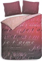 Heckett & Lane Luca - Dekbedovertrek - Tweepersoons - 200x200/220 cm + 2 kussenslopen 60x70 cm - Romance Pink