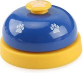HMerch™ Hondenbel speeltje voor je hond - Bel voor honden training - Hondentraining - Blauw Geel