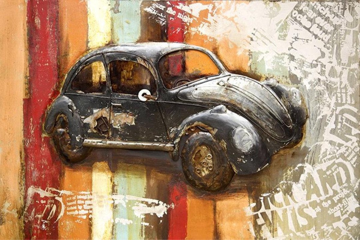 Peinture m tal art 3D peinture Oldtimer Volkswagen Beetle 120