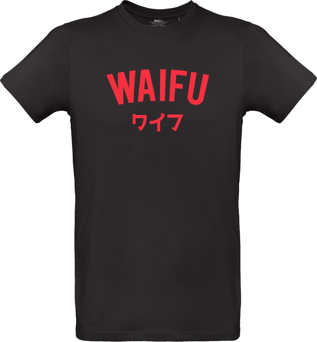 Waifu T-shirt-manga anime Comic Art Senpai Waifu zwarte grappige nerd geschenken Idle Clothing - Marvel