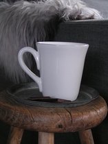 Coté Table Constance Americain mug (4 stuks) 25cl - WIT