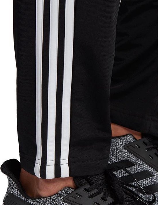 adidas Essentials 3-Stripes trainingsbroek heren zwart/wit " | bol.com